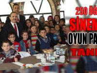 250 öğrenci sinema ve oyun parkı ile tanıştı