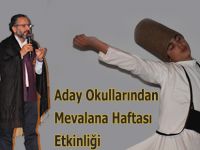 Bafra'da Aday Okulları Tarafından Mevlana haftası Etkinliği Düzenlendi