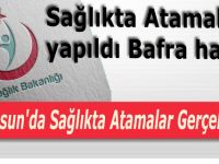 Samsun'da Sağlıkta Atamalar Gerçekleşti