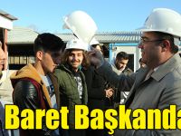 Mühendis adaylarına ilk baret Taşçı’dan