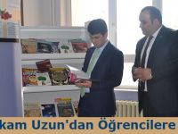 Kaymakam Uzun'dan Öğrencilere Ziyaret