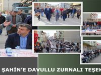 BAŞKAN ŞAHİN’E DAVULLU ZURNALI TEŞEKKÜR