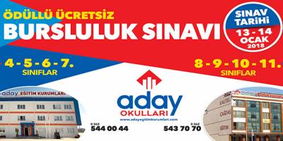 ADAY OKULLARINDAN ÖDÜLLÜ SINAV