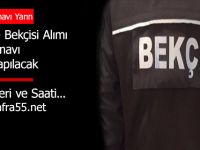 Bekçilik Sınavı Yarın