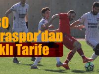 1930 Bafraspor’dan Farklı Tarife