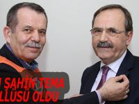 BAŞKAN ŞAHİN TEMA GÖNÜLLÜSÜ OLDU