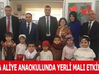 FATMA ALİYE ANAOKULUNDA YERLİ MALI ETKİNLİĞİ