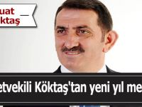 Milletvekili Köktaş'tan yeni yıl mesajı