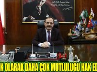 İNSANLIK OLARAK DAHA ÇOK MUTLULUĞU HAK EDİYORUZ