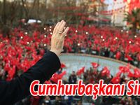 Cumhurbaşkanı Sinop'ta