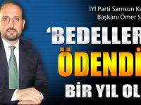 İYİ PARTİ SAMSUN KURUCU İL BAŞKANI ÖMER SÜSLÜ’DEN YENİ YIL MESAJI