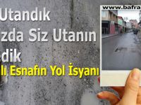 Bozuk Yol Esnafın Boynunu Büktü