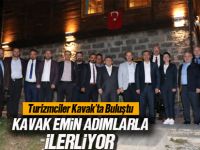 TURİZMCİLER KAVAK'TA BULUŞTU
