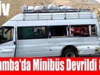 Çarşamba'da Minibüs Devrildi 8 Yaralı