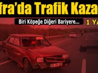 Biri Köpeğe Çarptı Diğeri Bariyerlere