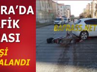 Bafra’da Trafik Kazası: 1 Yaralı