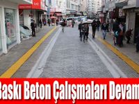 Şahin Baskı Beton Çalışmaları Devam Edecek