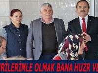 BAŞKAN ŞAHİN: HEMŞEHRİLERİMLE BERABER OLMAKTAN MUTLU OLUYORUM