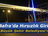 Bafra'da Hırsızlık Girişimi