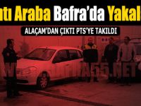 Çalıntı Oto Bafra'da Yakalandı