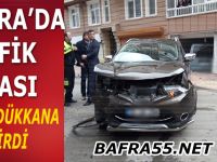 Bafra'da Trafik Kazası: 1 Yaralı