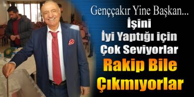 Genççakır Yine Başkan