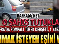 KARISINI VURAN ŞAHIS TUTUKLANDI