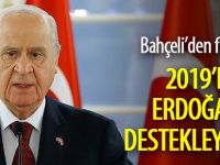 Bahçeli Açıkladı Adayımız Erdoğan'dır