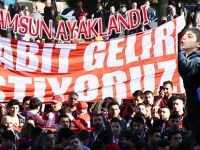 SAMSUN TAKIMINA SAHİP ÇIKIYOR