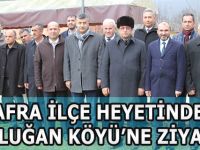 Bafra İlçe Heyetinden Kuşluğan Köyü’ne Ziyaret