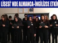 BAFRA FEN LİSESİ' NDE ALMANCA-İNGİLİZCE ETKİNLİKLERİ