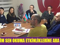 TÜRK EĞİTİM SEN OKUMA ETKİNLİKLERİNE ARA VERMİYOR
