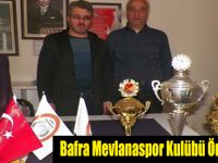 Bafra Mevlanaspor Kulübü Ödülünü Aldı
