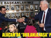 ALAÇAM'DA ‘’OKU,ANLA,YAŞA’’ PROJESİ
