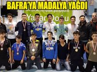 Bafralı Güreşçilerden Madalya Yağmuru