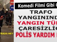 Elektrik Trafosundaki Ufak Yangın Yedaş Ekiplerini Terletti