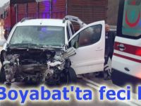 Boyabat'ta feci kaza