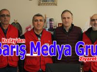 Bafra Kızılay’dan Barış Medya Grup’a Ziyaret