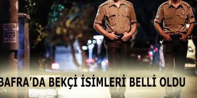 Bafra'da Bekçi Adaylarının Listesi Belli Oldu