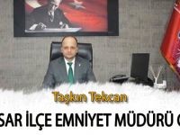 Bafralı Damat Niksar İlçe Emniyet Müdürlüğüne Atandı