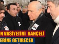 Şehidin Vasiyetini Bahçeli Üstlendi