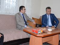 Başkan ve Kaymakam'dan Yıldız Ailesine Ziyaret
