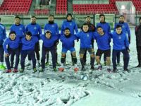 Alaçamspor Karda İdman Yaptı