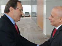 BAŞKAN ŞAHİN'DEN BAŞHEKİM İSMAİLOĞLU'NA HAYIRLI OLSUN ZİYARETİ