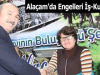 Alaçam'da Engellilere İş-Kur Desteği