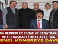 Başkan İmdat Akay’dan Genel Kongreye Davet
