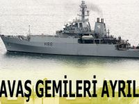 Savaş Gemileri Sinop'dan Ayrıldı