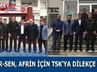 Memur-Sen Bafra Temsilciliği’nden ‘Zeytin Dalı Operasyonu’ ziyaretleri