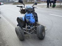 Boyabat'da ATV Kaza yaptı