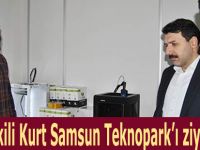 Milletvekili Kurt Samsun Teknopark’ı ziyaret etti